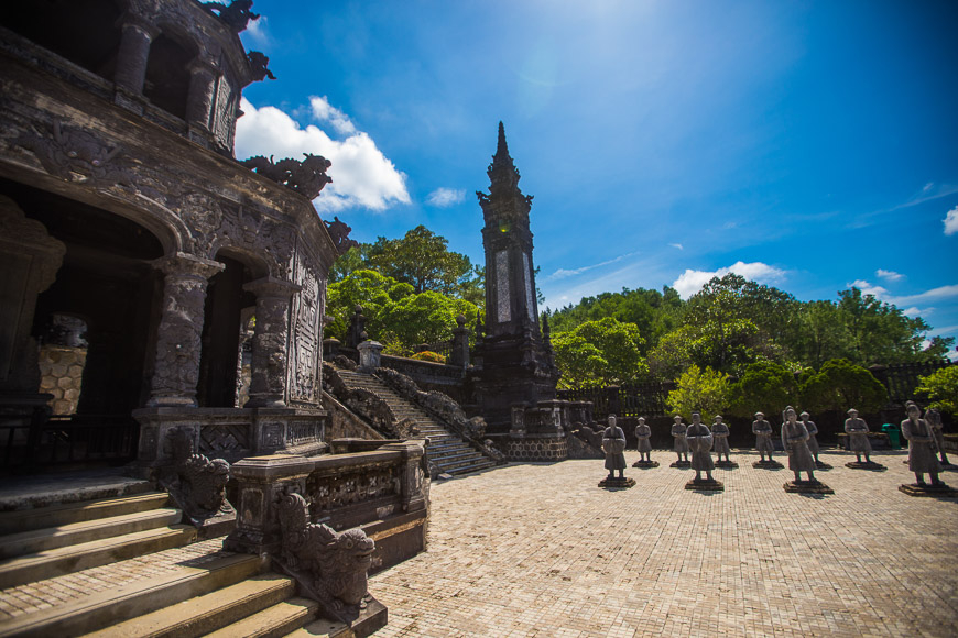 khai dinh tomb hue vietnam