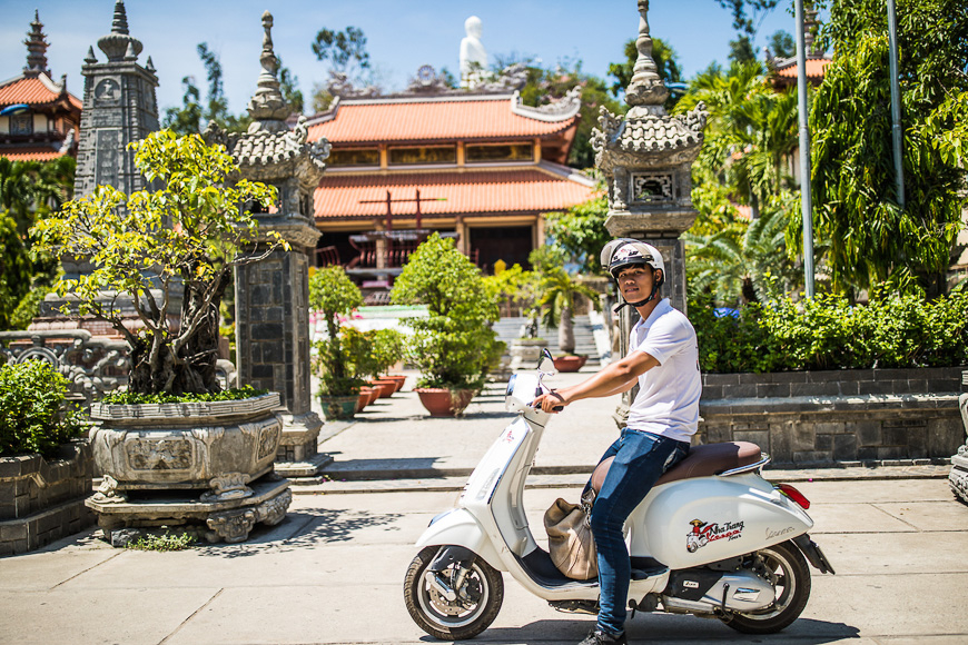 David Nguyen Nha Trang Vespa Tour